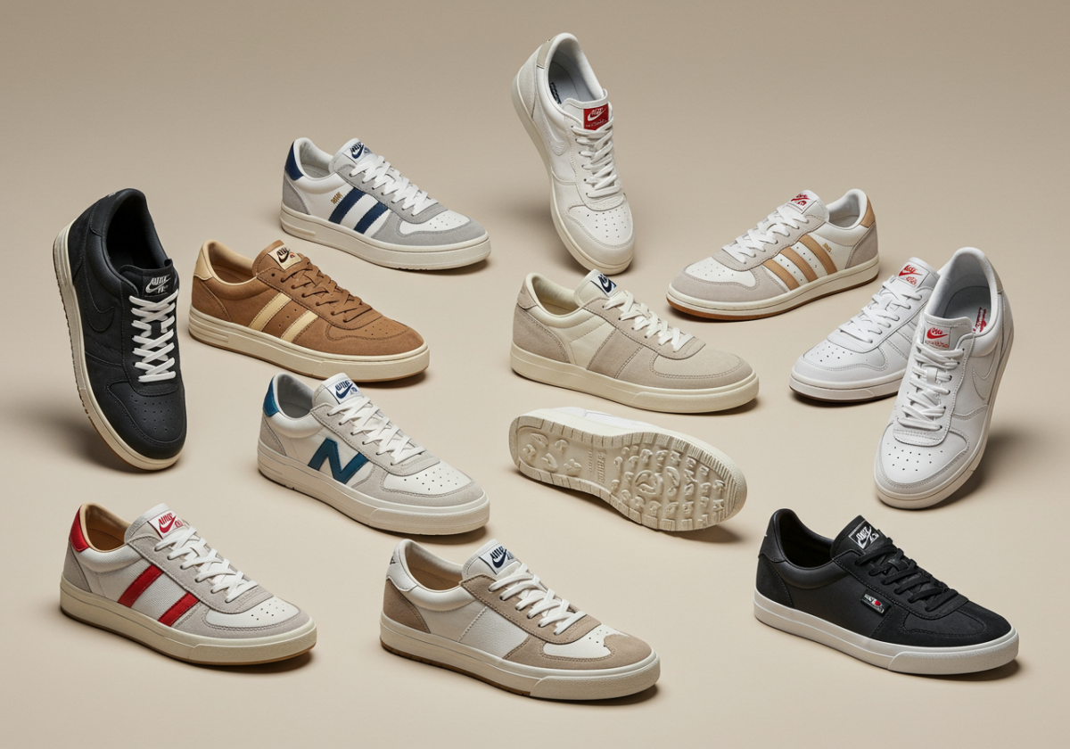 différentes baskets