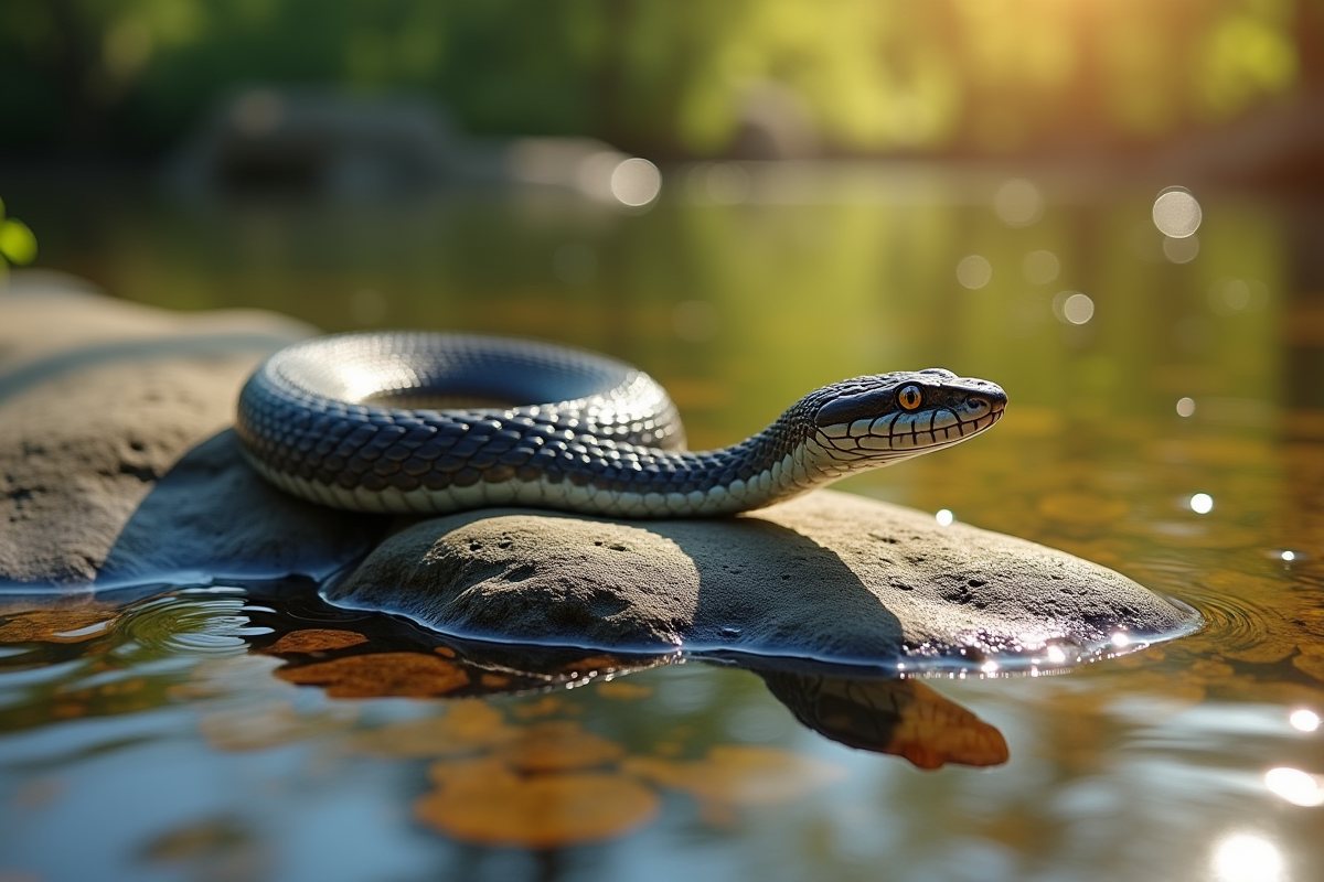serpent eau