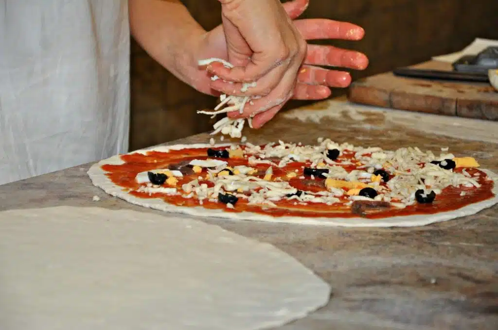 pizza maison surgelée